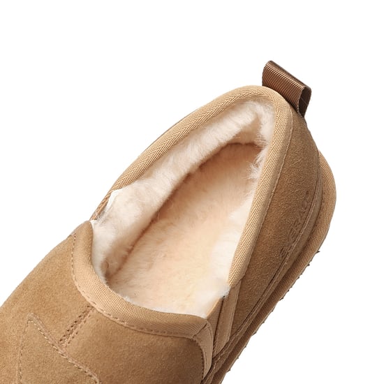 EVER AU Men Galah Slip On - Chestnut