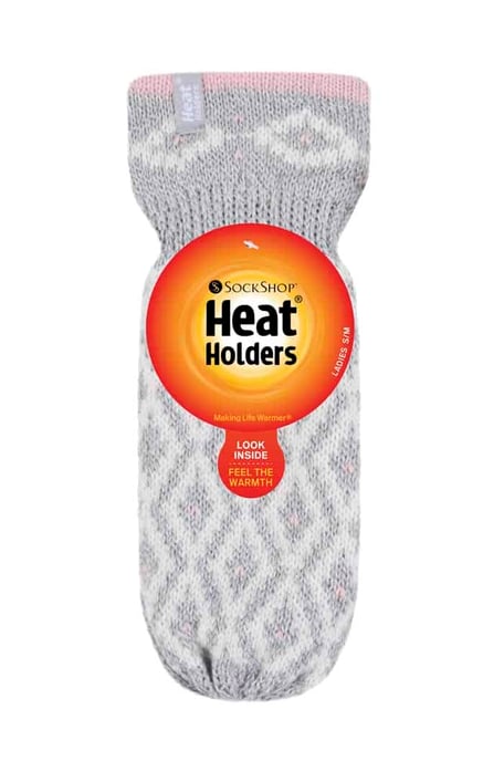 Heat Holders - Thermische winterwanten voor dames - Lichtgrijs - Image 2