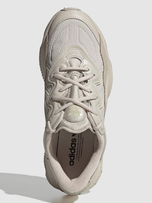 Womens Adidas Originals Ozweego Trainers in Beige