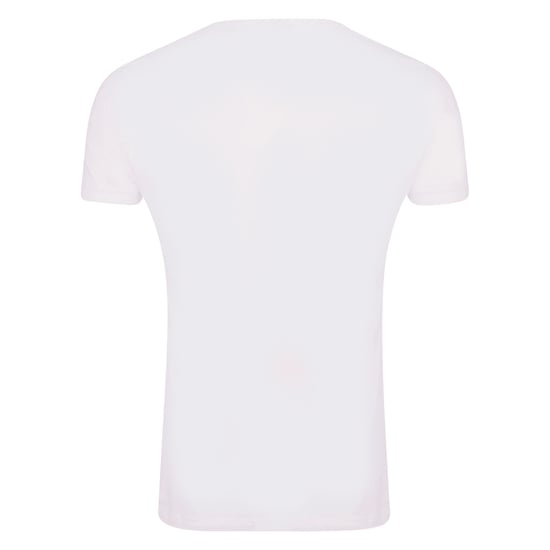 Disney Mens Mickey Mouse Vintage T-Shirt (White/Black/Red)
