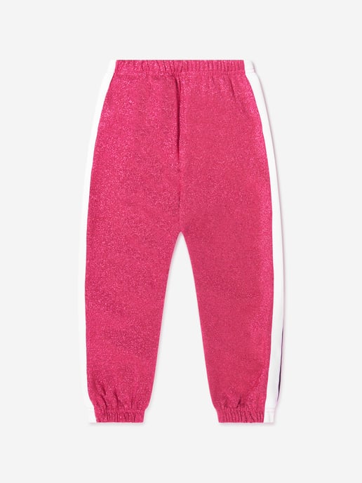 Palm Angels Girls Logo Lurex Track Joggers