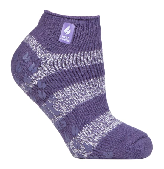 Värmehållare - Halksockor för damer med halkskydd, termiska fotledssockor med grepp - Image 1