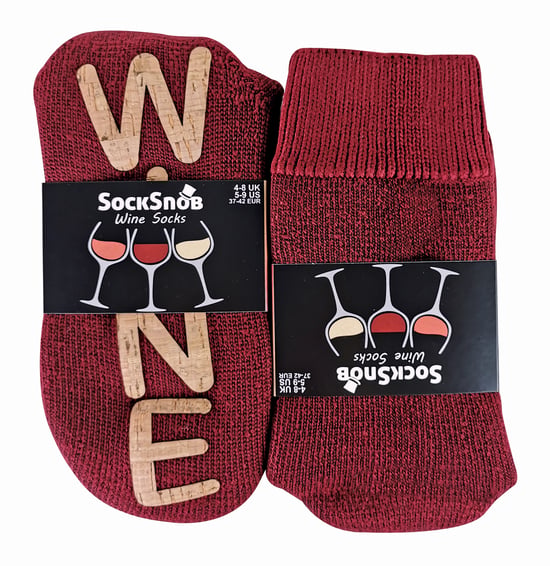Ladies Tjocka Termiska Fleece Fodrade Nyhet Vin Mjuka Tofflor Sockor - Image 2