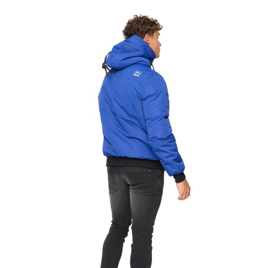 Crosshatch Heren Milwaka Bomber Jacket (Blauw) - Image 2