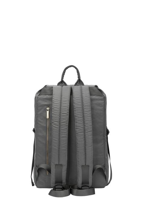 Flapover Nylon Backpack