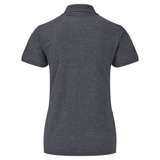 Fruit Of The Loom Vrouwen Dames-Fit 65/35 Poloshirt Korte Mouwen (Donker Heather) - Image 2