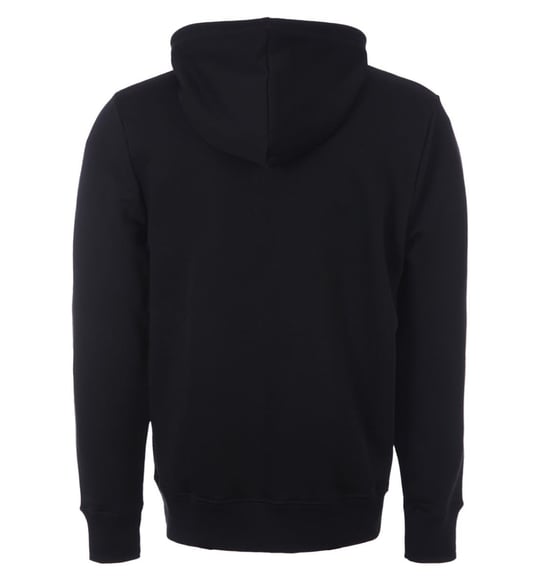 PS Paul Smith Zebra Logo Organic Cotton Hoodie - Black