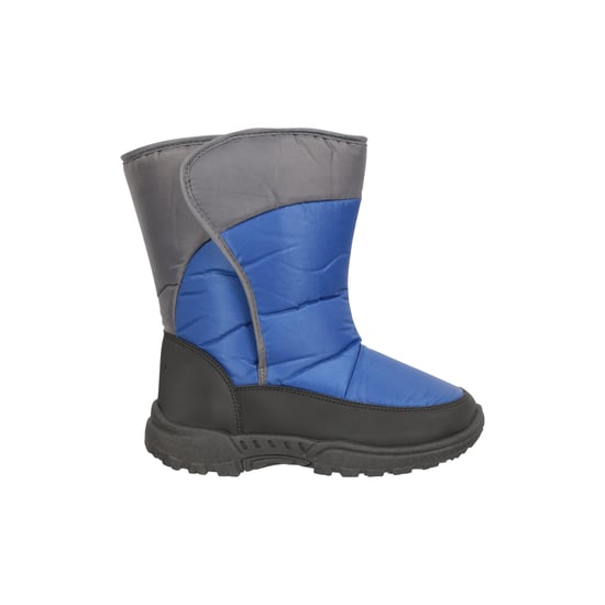 Mountain Warehouse Kinderen/Kinderen Caribou Adaptieve Gestreepte Snowboots (Blauw) - Image 1