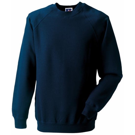 Russell Heren Spotshield Raglan Sweatshirt (Franse marine) - Image 1