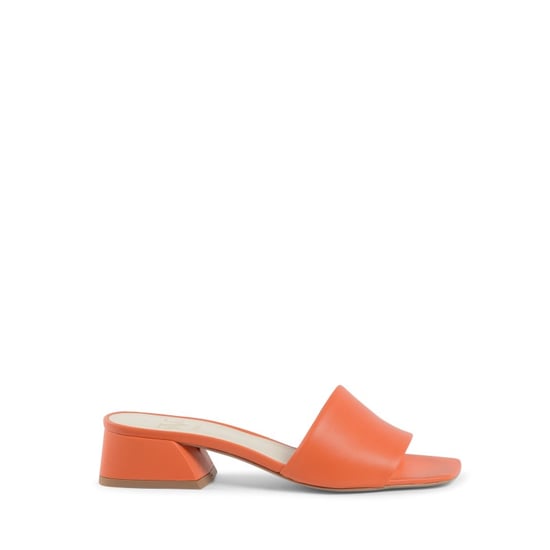 19V69 Italia Womens Sandal Orange NEPER NAPPA ARANCIO - Image 1