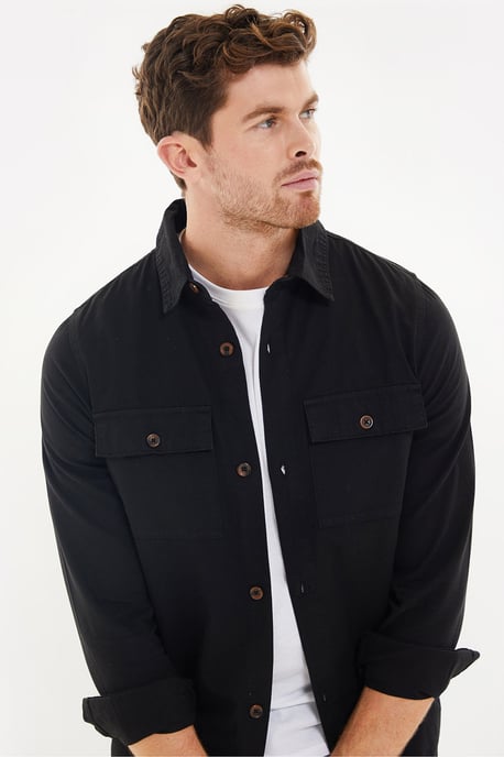 Threadbare shirt Black