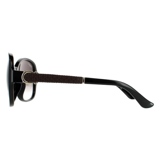 Salvatore Ferragamo Butterfly Womens Black Grey Gradient Sunglasses - Image 3