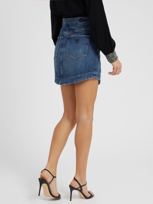 GUESS Womens Jillian Mini Skirt