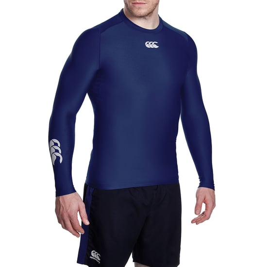 Canterbury Mens ThermoReg Long Sleeve Base Layer Top (Navy)