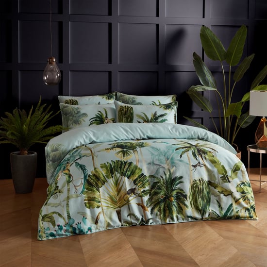 200 Thread Count Forsteriana Jungle Horticulture Duvet Cover Set - Image 1