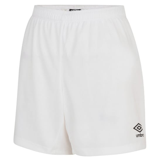 Umbro Womens/Ladies Club Logo Shorts (White) - Image 1