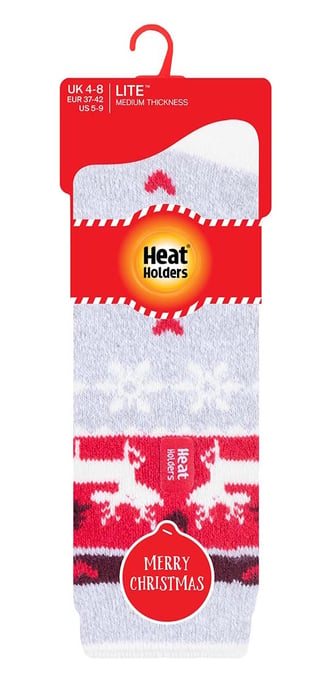 HEAT HOLDERS LITE - Mens & Ladies Novelty Thermal Christmas Socks