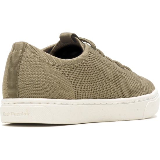 Hush Puppies Mens Good Casual Shoes (Olive) - Image 2