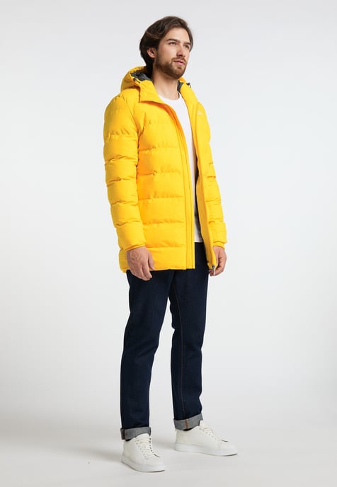 ICEBOUND Winter coat Men mustard - Image 4