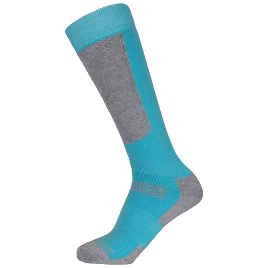 Trespass Childrens/Kids Convex Ski Socks (Pack of 2) (Navy/Cyber Blue)