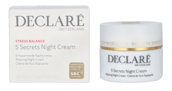 Declare Stressbalance 5 Secrets Night Cream50 ml. - Image 1