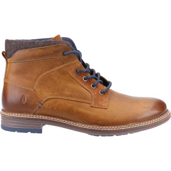 Hush Puppies Joel Leather Camel-stövlar för män - Image 4