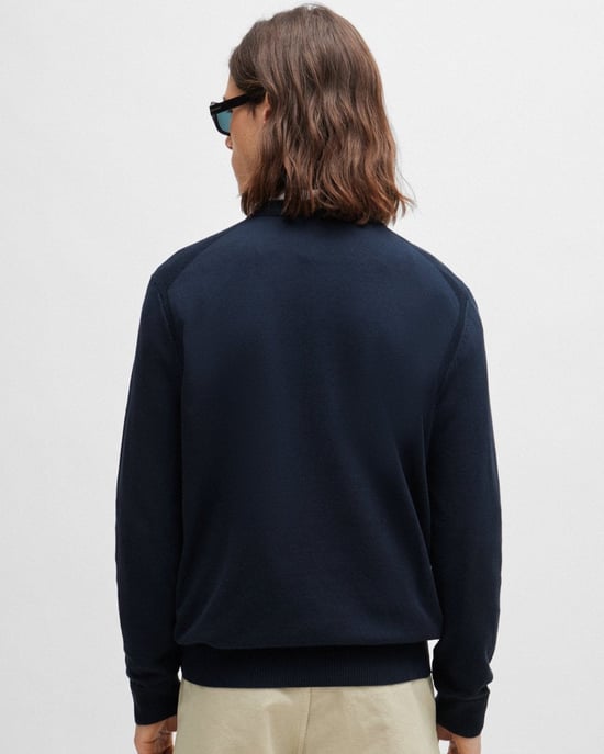 BOSS Orange Asac C Mens Crew Neck Jumper - Image 4