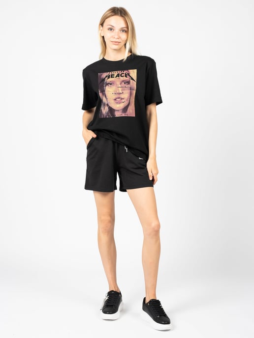 Silvian Heach Shorts Woman's Black - Image 2