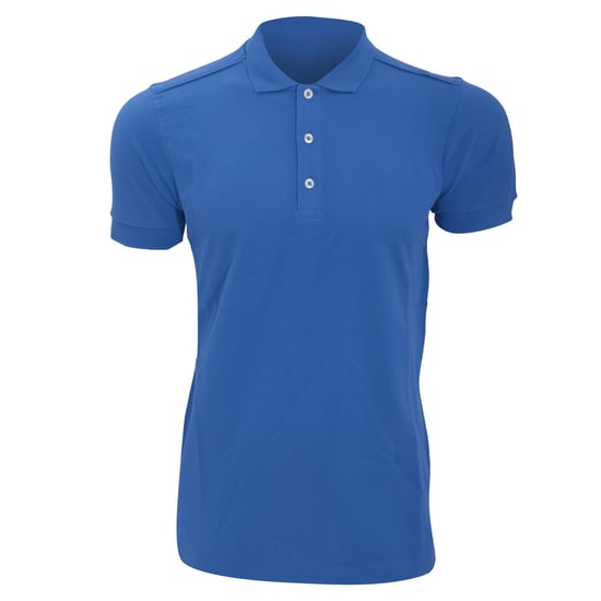 Russell Heren Rekken Korte Mouw Poloshirt (Azuurblauw) - Image 3