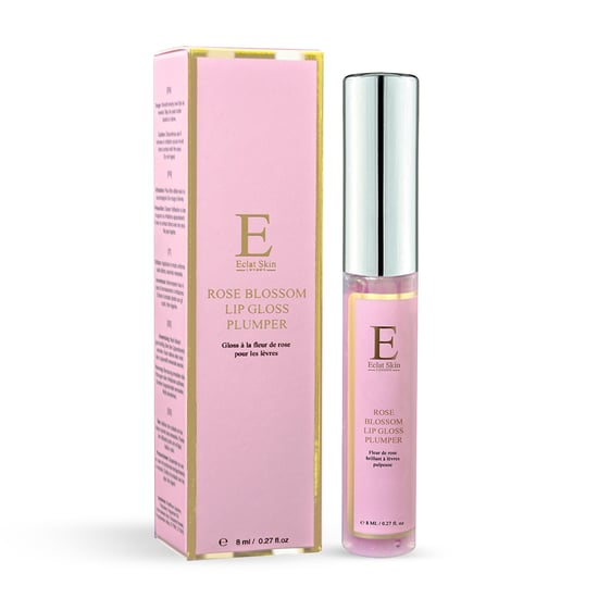2x Rose Blossom Lip Gloss Plumper 8ml