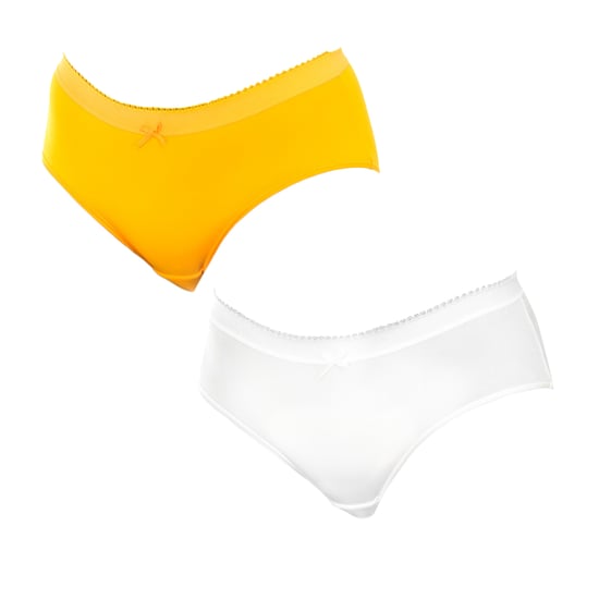 Pack-2 Women's elastic and breathable fabric panties D05DN