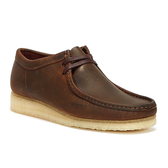 Clarks Originals Wallabee leer herenschoenen bruin - Image 2