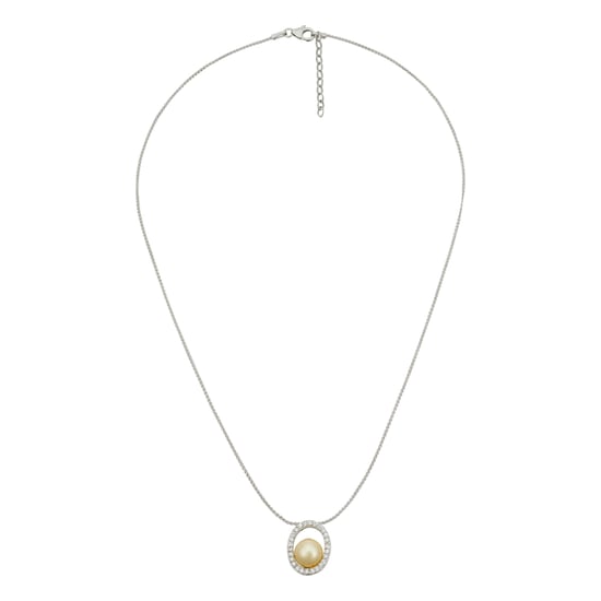 Orphelia Dames 925 Sterling Zilveren Ketting met Hanger - Zilver PEN-1992 - Image 3