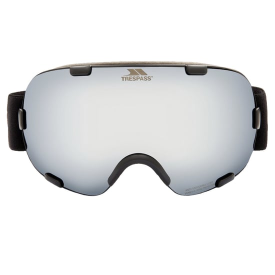 Trespass Bond Mirrored Dual Lens Ski Goggles (Matt Black Frame)