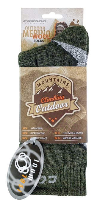 COMODO - Merino Wool Hiking Thermal Socks | Tough Trekking Socks | Men's & Women's - Image 2