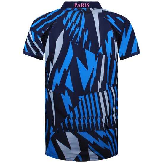 Asics Stade Francais Replica Mens Navy Rugby Shirt - Image 2