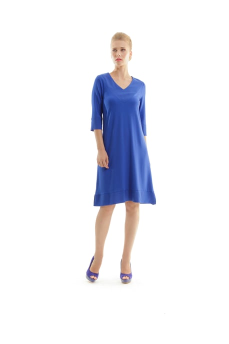 A Line V Neck Dress