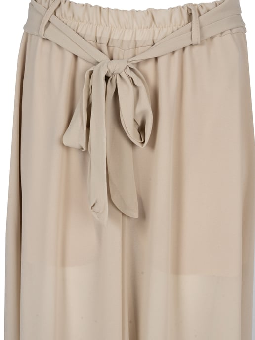 La Haine Inside Us Trousers Woman's Beige - Image 3