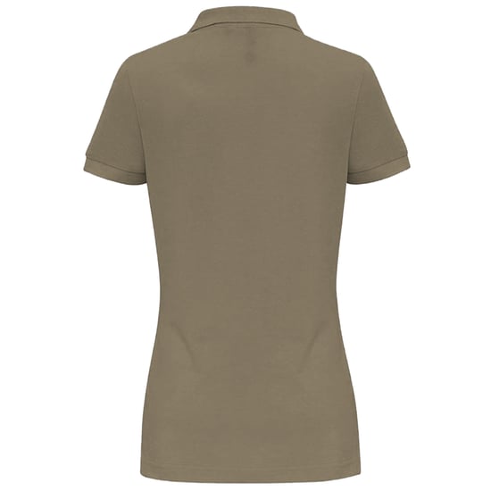 Asquith & Fox Dames/dames Poloshirt met korte mouwen en effen mouwen (Khaki) - Image 2