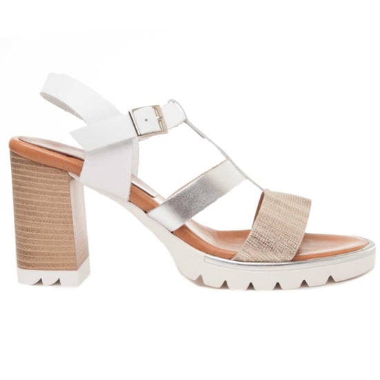 Platform sandal Montevita in White