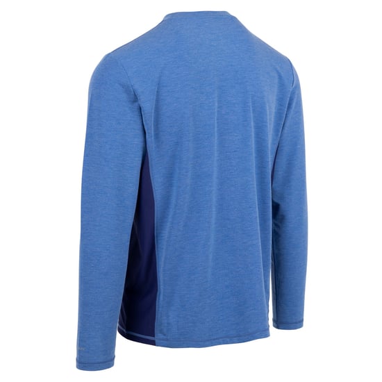 Trespass Mens Charlie Long-Sleeved T-Shirt (Blue Marl)