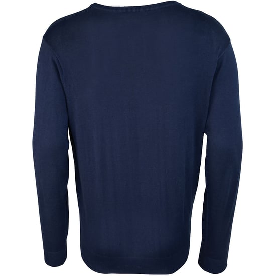 Premier Mens V-Neck Knitted Sweater (Navy) - Image 2