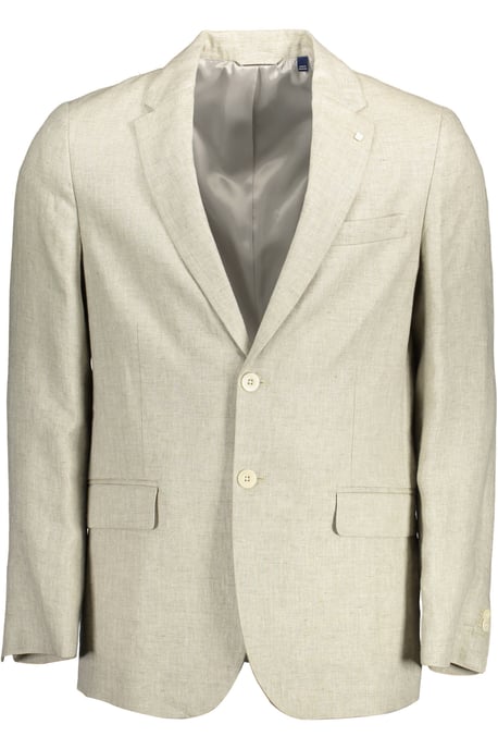 Gant Men's Beige Linen Jacket - Image 1