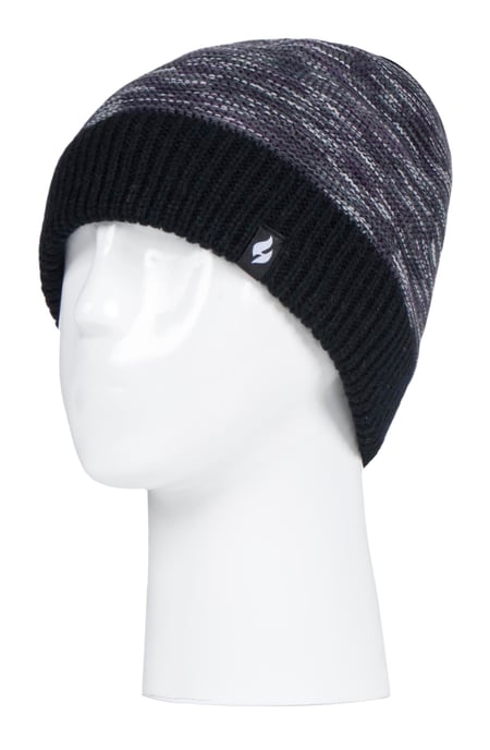 HEAT HOLDERS - Ladies Thermal Knitted Beanie Hat for Winter - Image 1