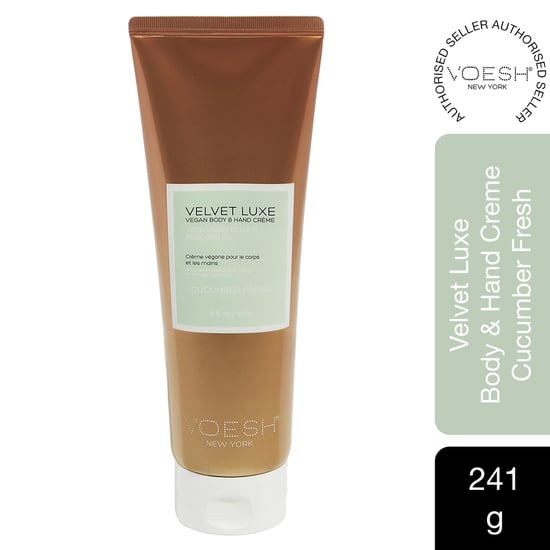 Voesh Velvet Luxe Vegan Body & Hand Creme Cucumber Fresh 241g