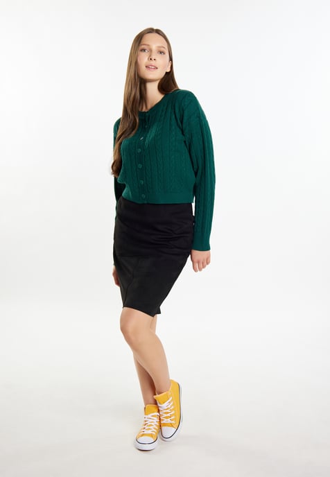 Mymo Vest Dames donkergroen - Image 2
