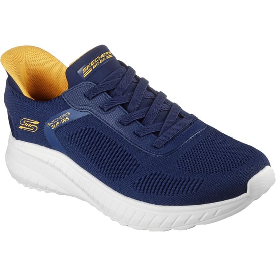 Skechers BOBS Sport Squad Chaos Solid Step Heren Navy Trainers - Image 1