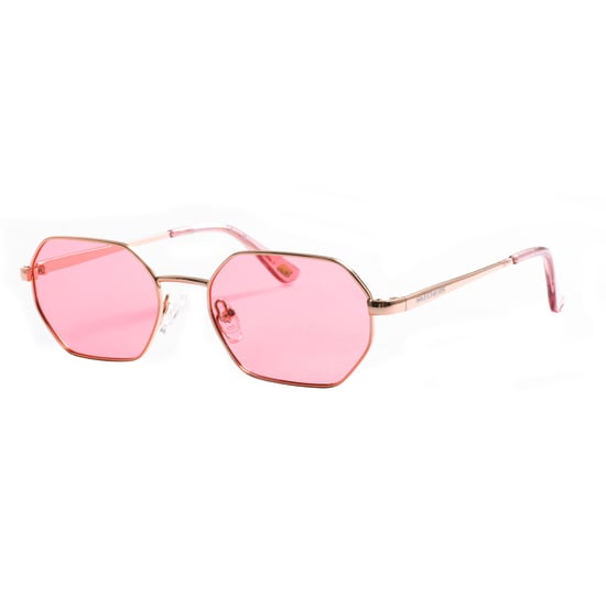 Women's polarized metal sunglasses with hexagonal shape SE6273S Skechers