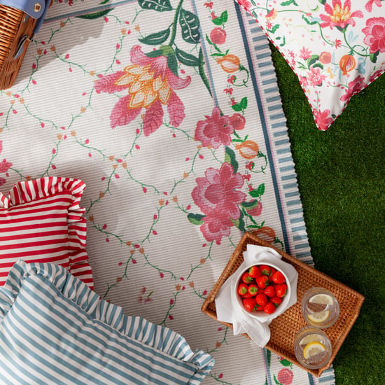 Wylder Nature Millie Ruffle Striped Outdoor Cushion Cover - Image 4