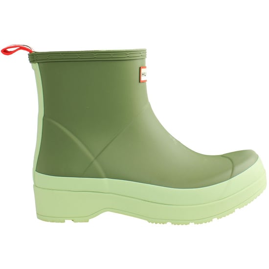 Hunter Play Short Mens Light Green Wellington Boots - Image 4